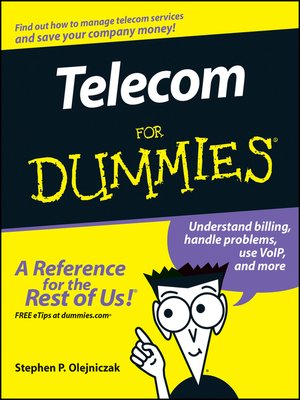cover image of Telecom For Dummies